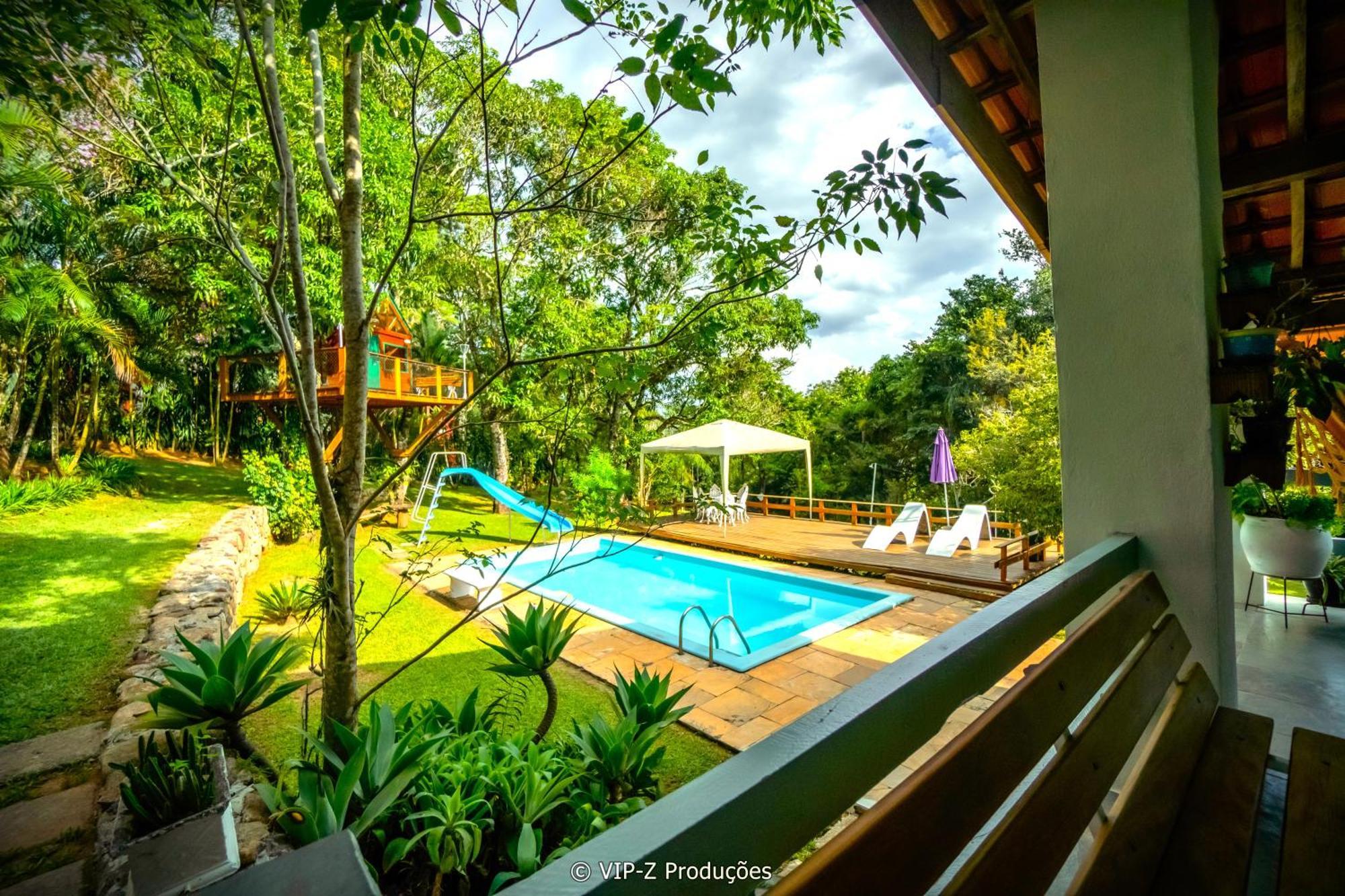 Chacara Atibaia Com Casa Na Arvore Buitenkant foto