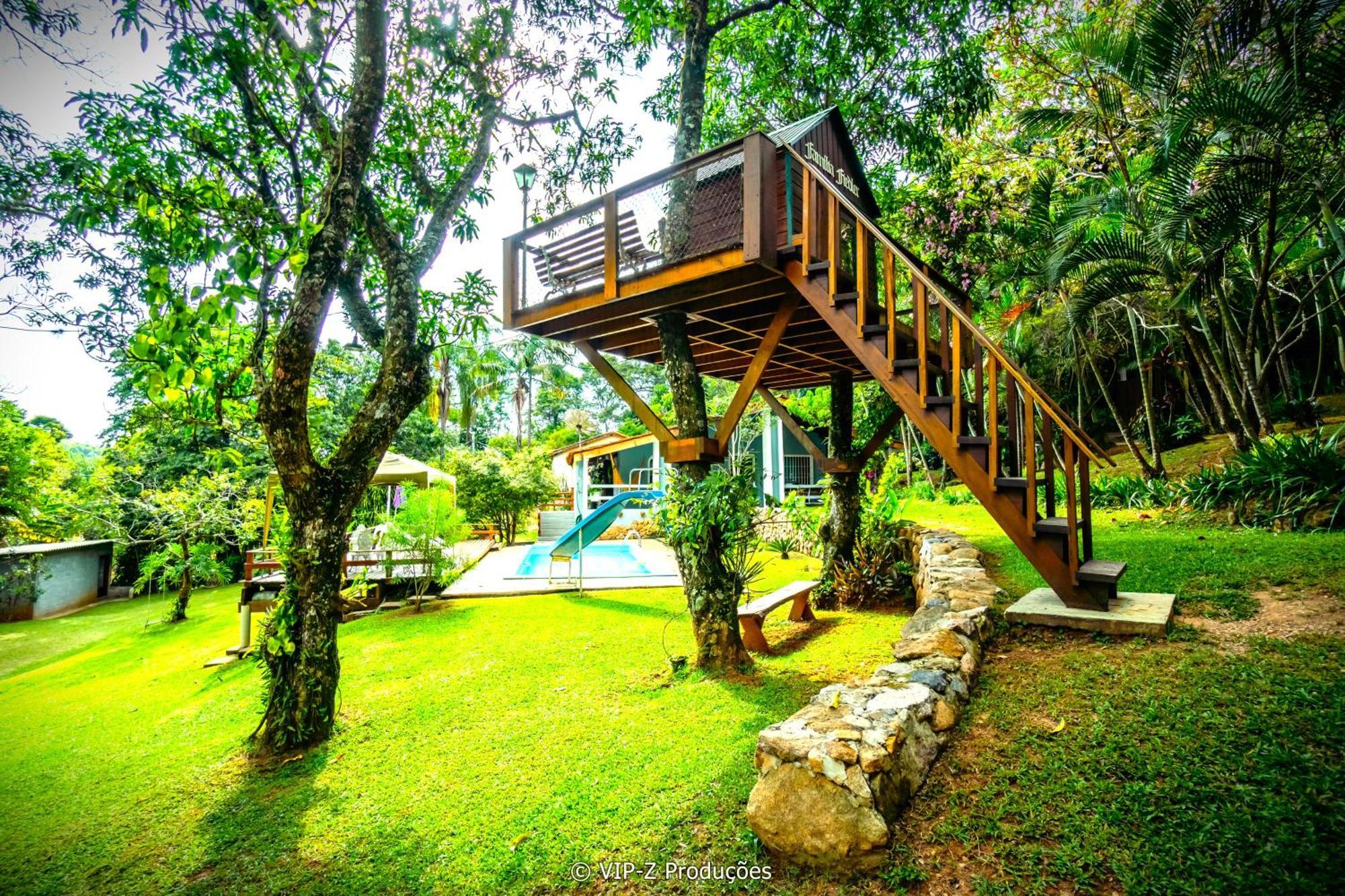 Chacara Atibaia Com Casa Na Arvore Buitenkant foto