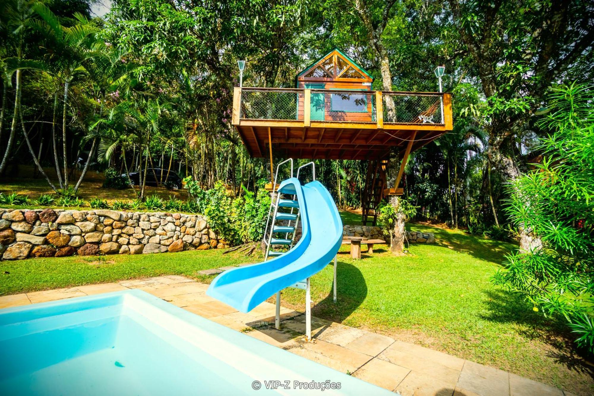 Chacara Atibaia Com Casa Na Arvore Buitenkant foto